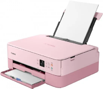 מדפסת משולבת אלחוטית Canon Pixma TS5352 - צבע ורוד