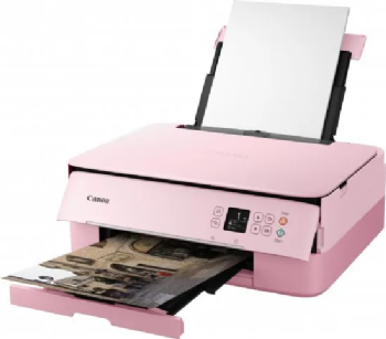 מדפסת משולבת אלחוטית Canon Pixma TS5352 - צבע ורוד