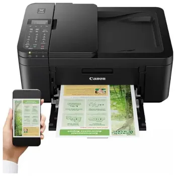 מדפסת הזרקת דיו משולבת אלחוטית (4 ב-1) Canon Pixma TR4650