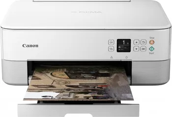 מדפסת משולבת אלחוטית Canon Pixma TS5351 - צבע לבן
