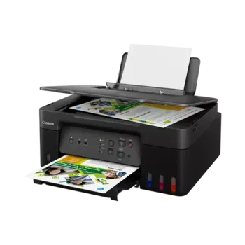 מדפסת הזרקת דיו משולבת (3 ב-1)CANON PIXMA G3430 - צבע שחור