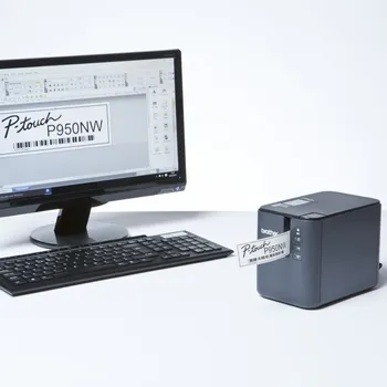 מדפסת מדבקות אלחוטית BROTHER PT-P950NW
