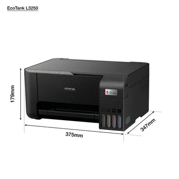 מדפסת הזרקת דיו Epson EcoTank L3250 (3 ב-1) אפסון