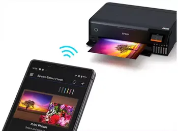 מדפסת 3-A הזרקת דיו Epson EcoTank L8180 אפסון