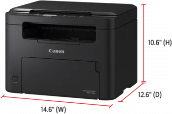 מדפסת לייזר משולבת אלחוטית Canon i-SENSYS MF272dw קנון (3 ב-1)