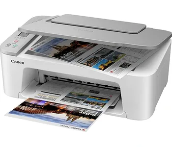 מדפסת הזרקת דיו משולבת CANON PIXMA TS3451 - צבע לבן