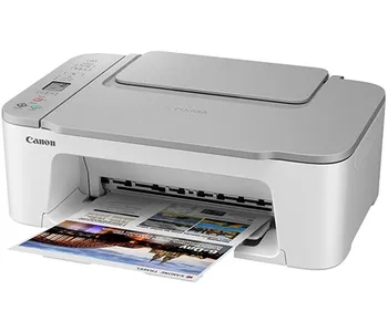 מדפסת הזרקת דיו משולבת CANON PIXMA TS3451 - צבע לבן