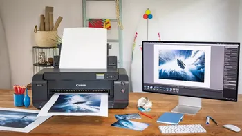 מדפסת הזרקת דיו 2-A אלחוטית Canon imagePROGRAF PRO-1100(הדפסה בלבד)