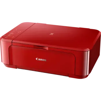מדפסת הזרקת דיו משולבת (3 ב-1) ׁCANON PIXMA MG3650 - צבע אדום
