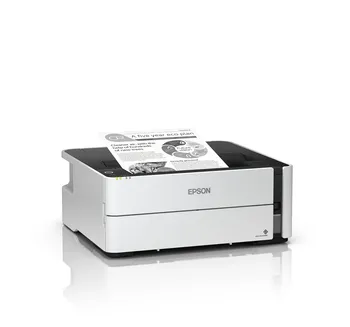 מדפסת עסקית הזרקת דיו Epson EcoTank M1180 ( שחור לבן, הדפסה בלבד) אפסון