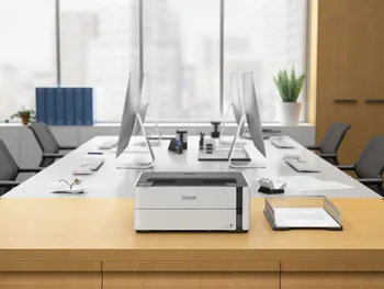 מדפסת עסקית הזרקת דיו Epson EcoTank M1180 ( שחור לבן, הדפסה בלבד) אפסון