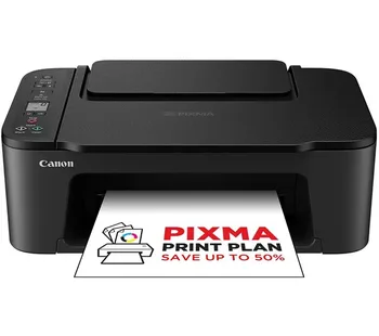 מדפסת הזרקת דיו משולבת Canon PIXMA TS3750i קנון - צבע שחור