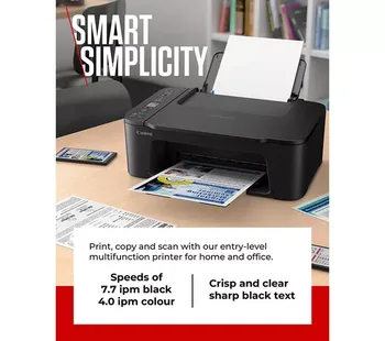 מדפסת הזרקת דיו משולבת Canon PIXMA TS3750i קנון - צבע שחור