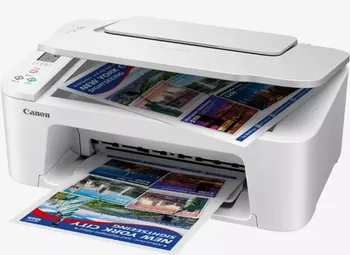 מדפסת הזרקת דיו משולבת Canon PIXMA TS3751i קנון - צבע לבן
