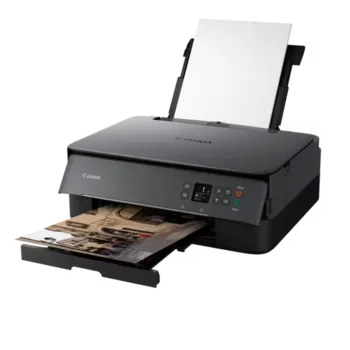 מדפסת הזרקת דיו משולבת Canon PIXMA TS5350 (צבע שחור)