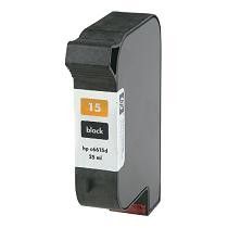 ראש דיו שחור תואם HP 15