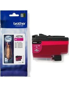 ראש דיו אדום גדול מקורי Brother LC427XLM