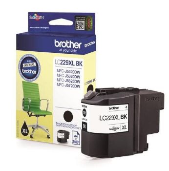 ראש דיו שחור גדול מקורי Brother LC-229XLBK