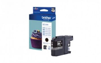 ראש דיו שחור מקורי Brother LC-123BK