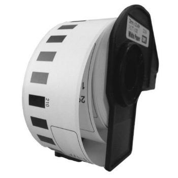 מדבקות תואמות BROTHER DK-22210 (סרט רציף גודל תווית 29 מ"מ30X מטר)