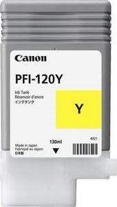 ראש דיו צהוב מקורי CANON PFI120Y ׁקנון (130 מיל')