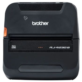 מדפסת ניידת BROTHER RJ-4230B לגודל 4 אינץ