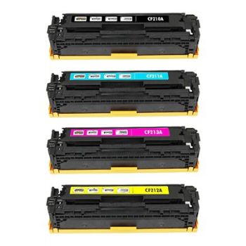 סט טונרים (תואמים) HP CF210A-1A-2A-3A