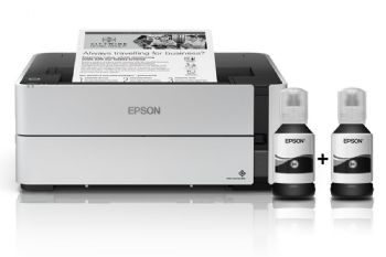 מדפסת עסקית הזרקת דיו Epson EcoTank M1170 ( שחור לבן, הדפסה בלבד) אפסון