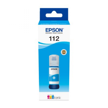 בקבוק דיו כחול מקורי EPSON 112 C13T06C24A