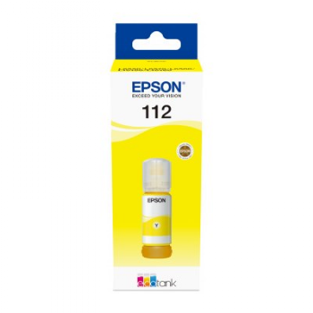 בקבוק דיו צהוב מקורי EPSON 112 C13T06C44A