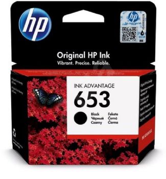 ראש דיו מקורי שחור HP 653