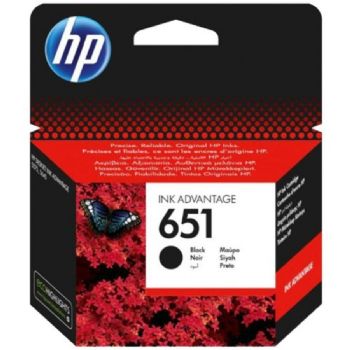ראש דיו שחור מקורי HP 651