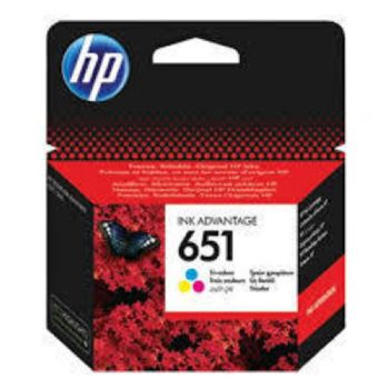 ראש דיו צבעוני מקורי HP 651