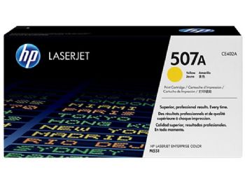 טונר צהוב מקורי HP 507A CE402A
