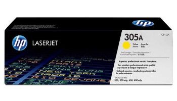 טונר לייזר צהוב (מקורי) HP 305A CE412A