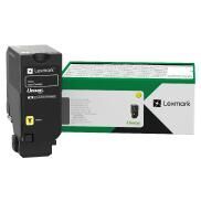 טונר צהוב מקורי LEXMARK 81C8XY0 (ל-16.2K)