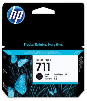 ראש דיו שחור מקורי HP 711 CZ129A (38 מיל')