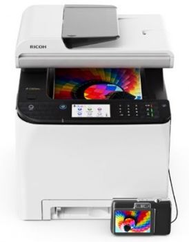 מדפסת לייזר משולבת צבעונית RICOH SP-C261SFNw