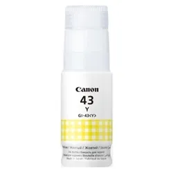 בקבוק דיו צהוב מקורי CANON GI43Y קנון