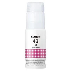 בקבוק דיו אדום מקורי CANON GI43M קנון
