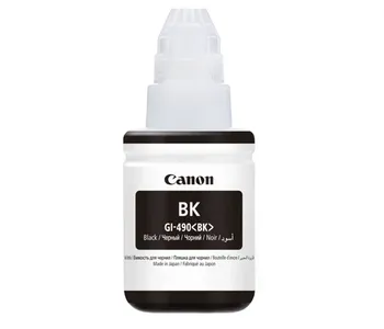 בקבוק דיו מקורי שחור CANON GI490BK