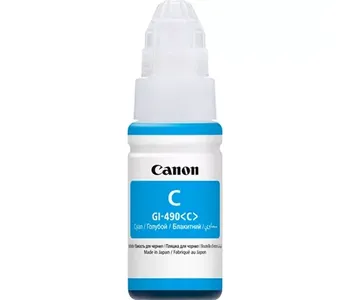 בקבוק דיו מקורי כחול CANON GI490C