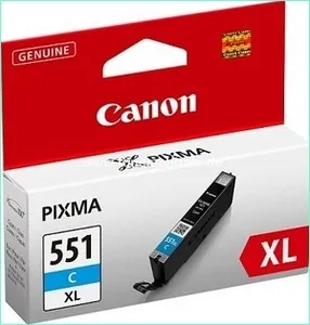 ראש דיו כחול מקורי גדול Canon CLI551CXL