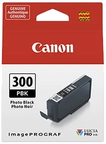 ראש דיו מקורי שחור פוטו Canon PFI300PBK