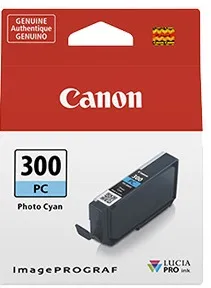 ראש דיו מקורי כחול פוטו Canon PFI300PC