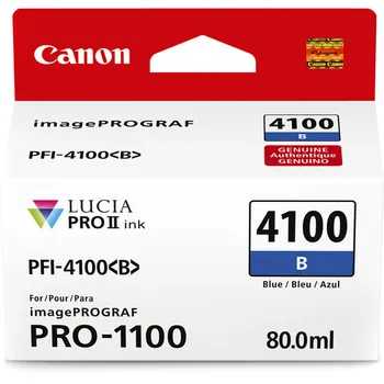 ראש דיו כחול Canon PFI-4100