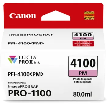 ראש דיו פוטו מג'נטה Canon PFI-4100