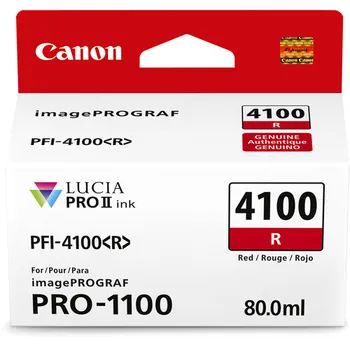 ראש דיו אדום Canon PFI-4100