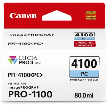 ראש דיו פוטו סיאן Canon PFI-4100