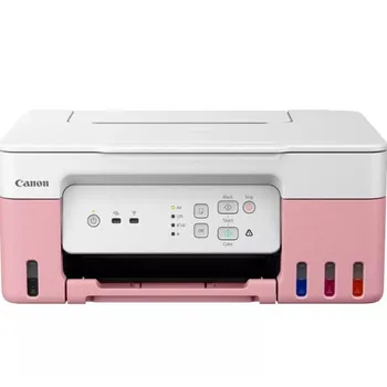 מדפסת הזרקת דיו משולבת (3 ב-1)CANON PIXMA G3430 - צבע ורוד
